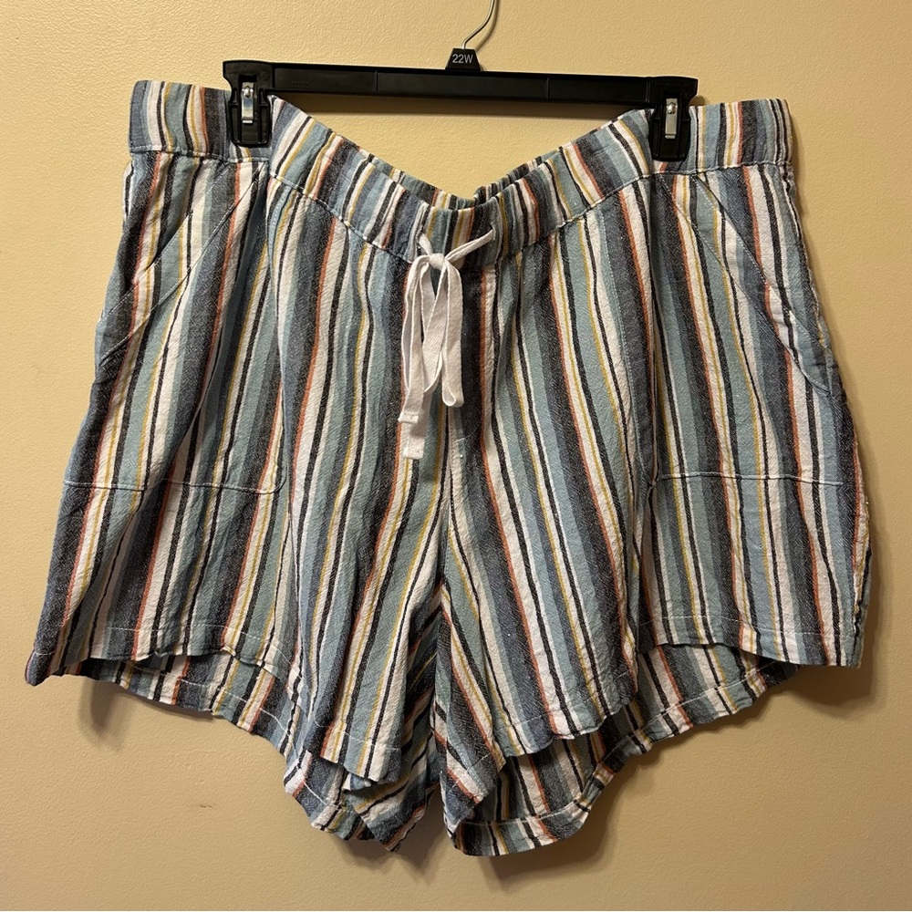 Lane Bryant linen shorts